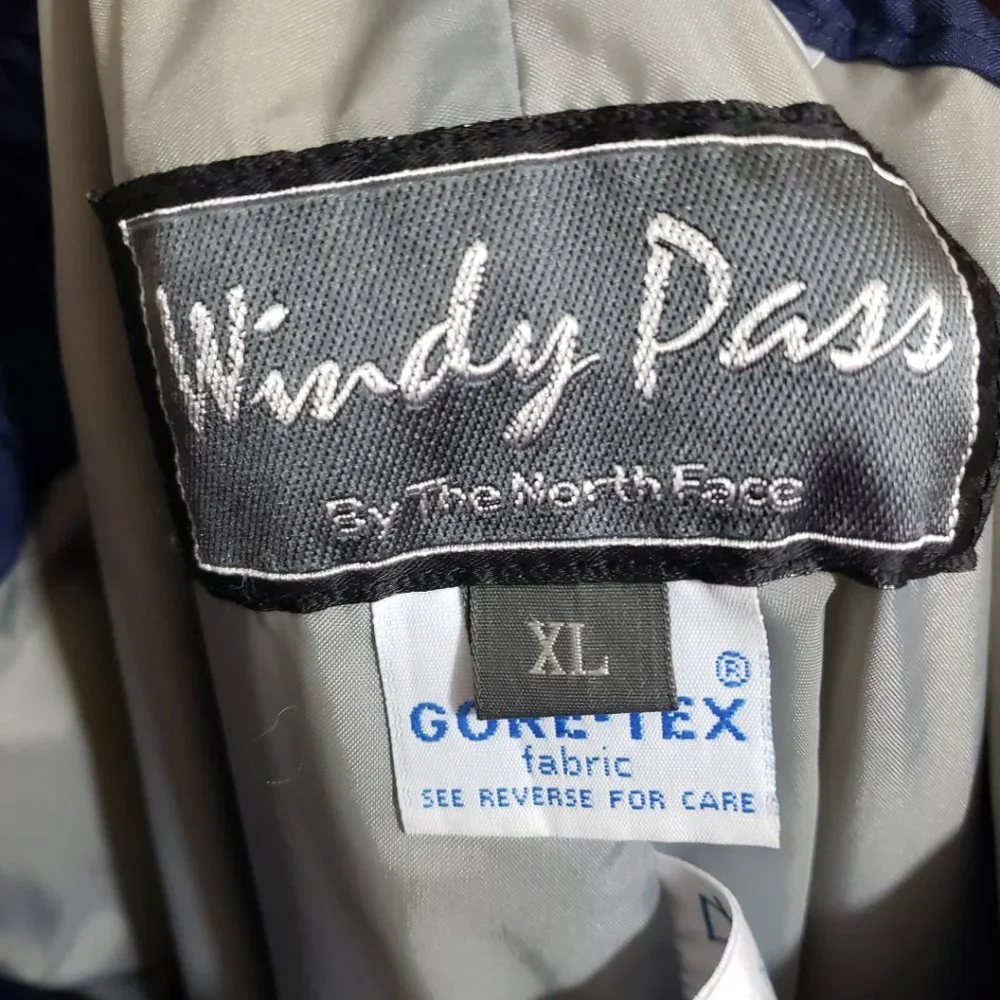 Vintage WINDY PASS, NORTH FACE Men's XL Navy Solid Ski Activewear, Pants